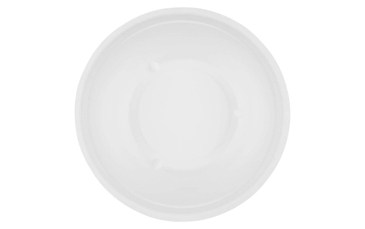Furber. FURBER Schale Bagasse (Zuckerrohr), rund – 850 ml, Ø 17,5 cm, weiss – 50 Stk.