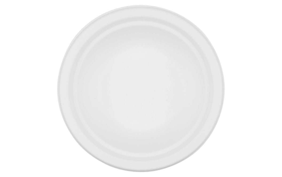 Furber. Furber Schale Bagasse (Zuckerrohr), rund – 400 ml, Ø 18 cm – weiss – 50 Stk.