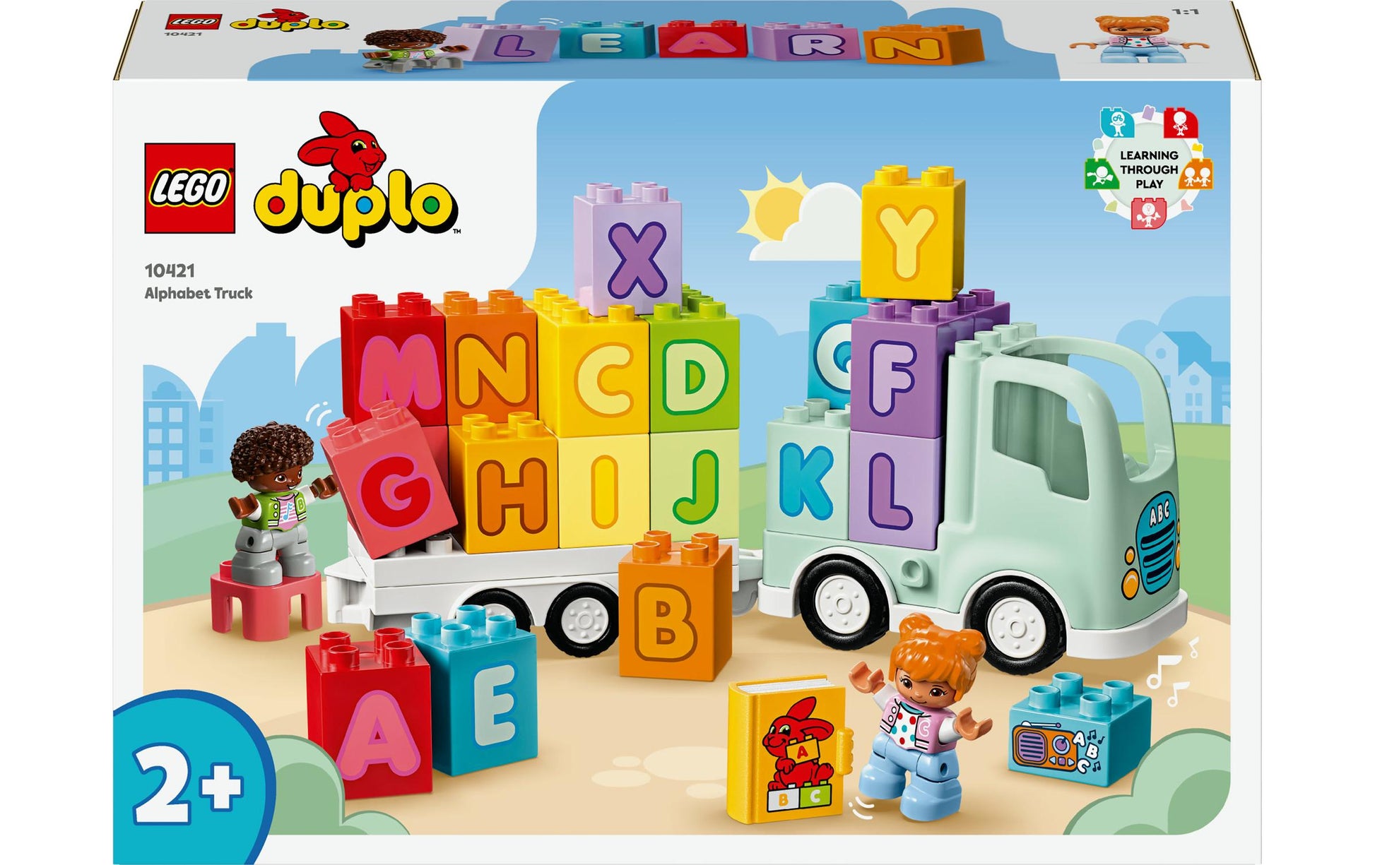 LEGO DUPLO ABC-Lastwagen Fahrzeug – 36-teilig – ab 2 Jahren