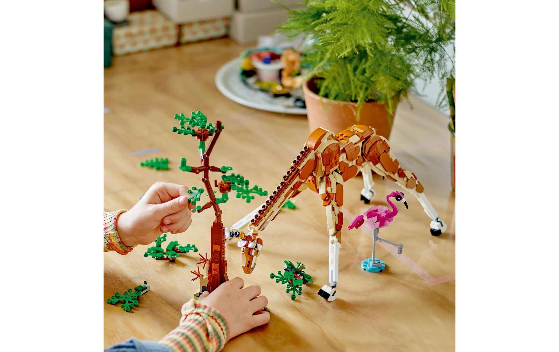 LEGO Creator 3in1 Tiersafari Set – 780-teilig – 30 cm – ab 9 Jahren