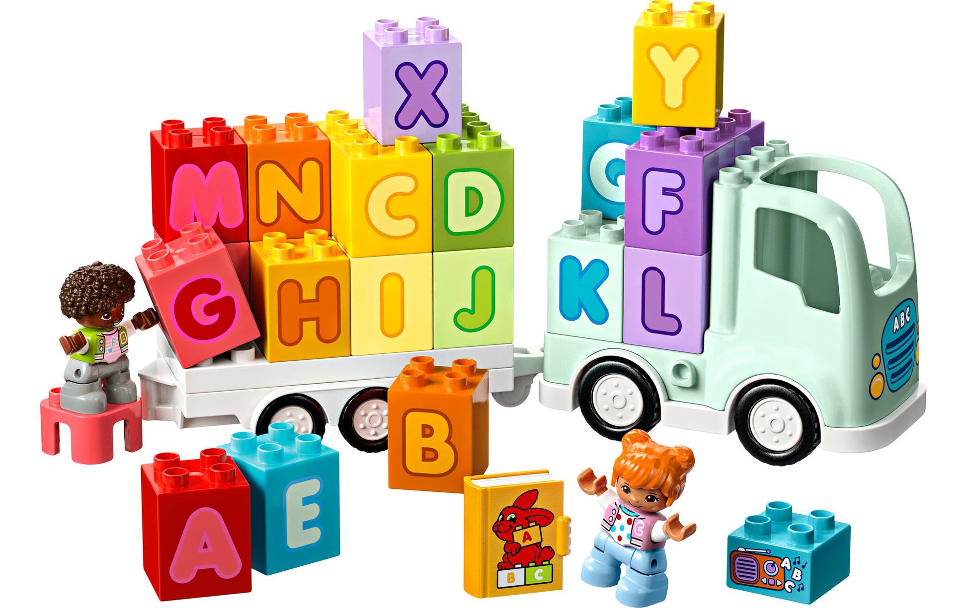 LEGO DUPLO ABC-Lastwagen Fahrzeug – 36-teilig – ab 2 Jahren