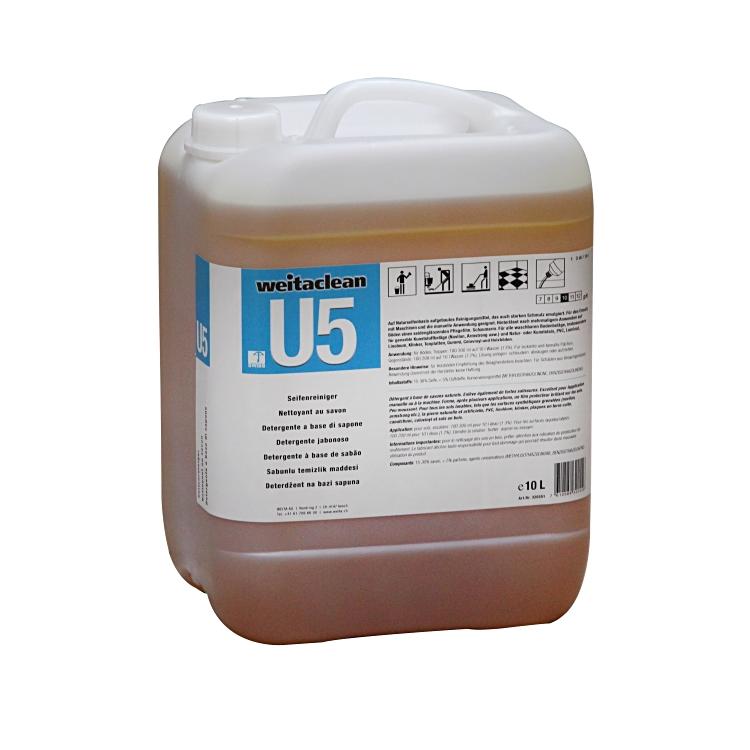 Weitaclean U5 Bodenreiniger für waschbare Böden – Flüssigkeit, Kanister – 10 l