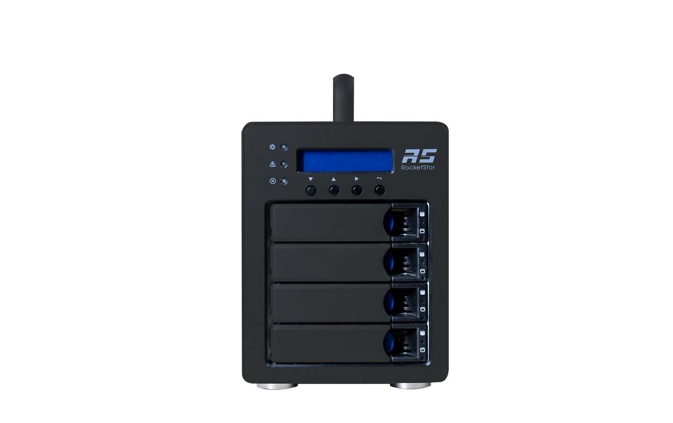 Highpoint RRS6434S – 4-Bay Desktop-Gehäuse – für 2,5" HDD/SSD, SATA
