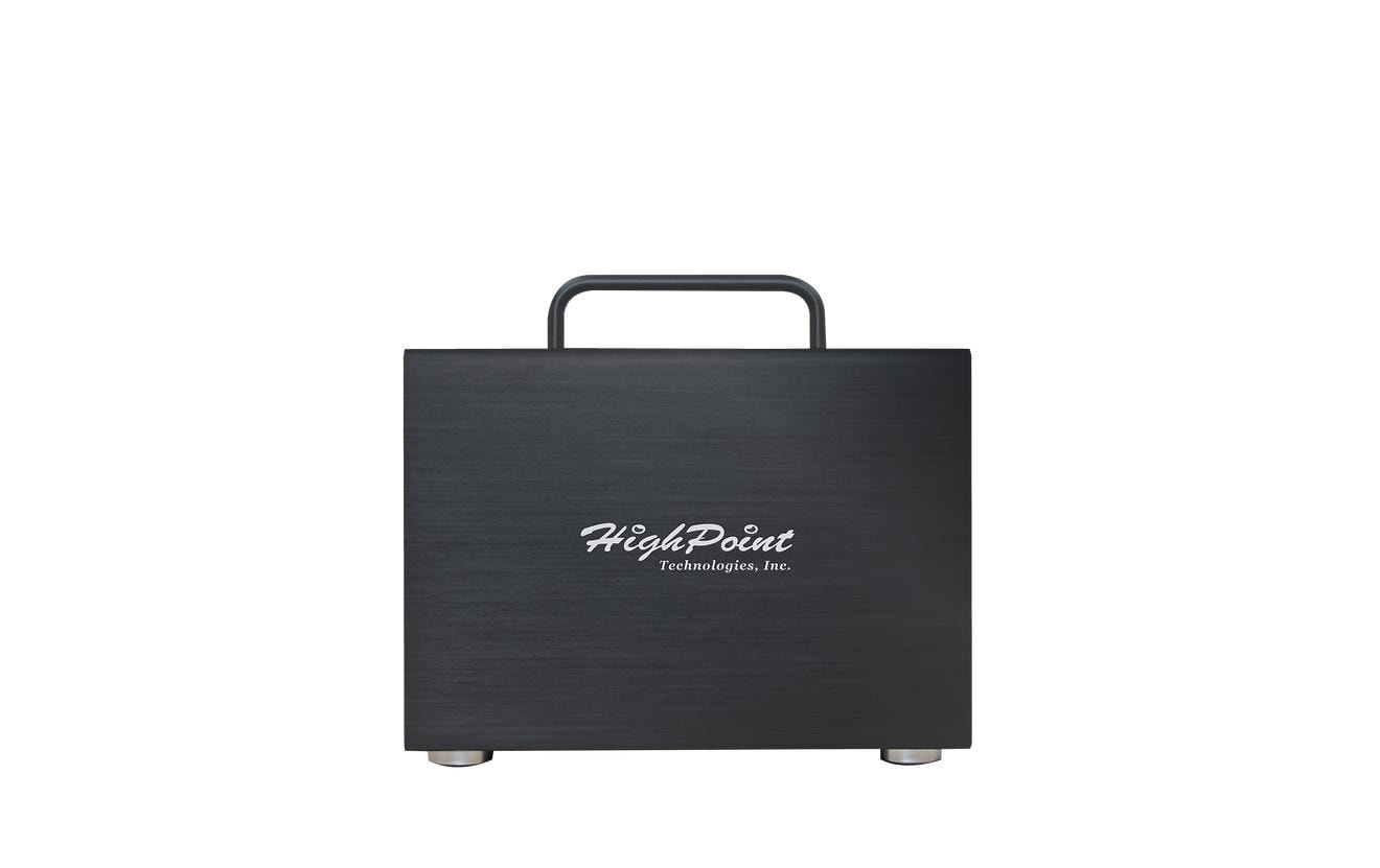 Highpoint RRS6434S – 4-Bay Desktop-Gehäuse – für 2,5" HDD/SSD, SATA