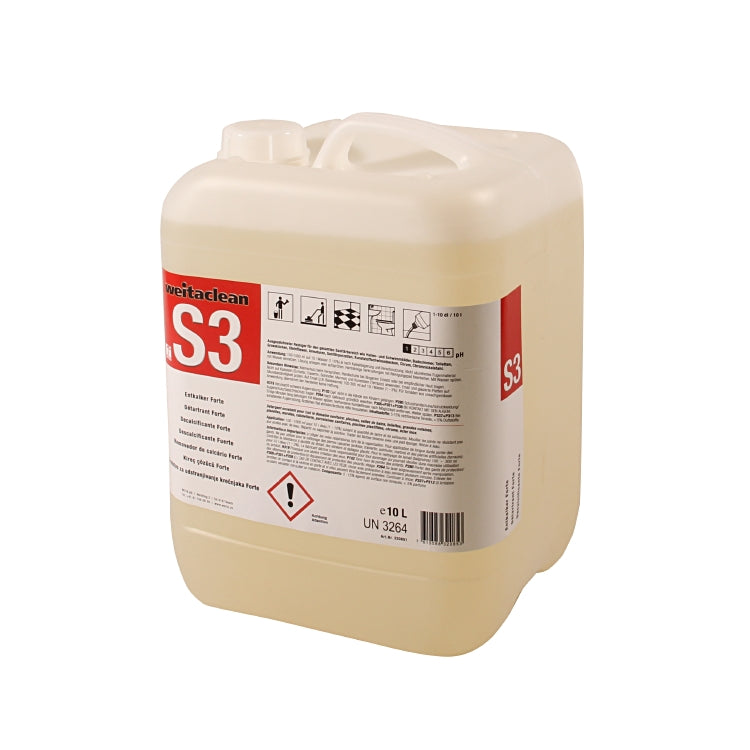 Weitaclean S3 Entkalker Forte für Sanitärbereich – Flüssigkeit, Kanister – 10 l