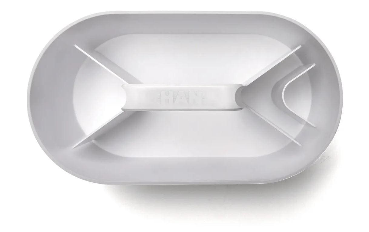 HAN Werkzeugkasten LOFT 1200-12 Aufbewahrungsbox – 4 Fächer, Weiss, ABS, B 340 × H 190 × T 190 mm