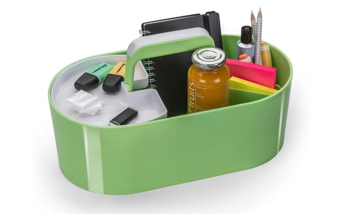 HAN Werkzeugkasten LOFT 1200-12 Aufbewahrungsbox – Hellgrün, ABS, B 340 × H 188 × T 187 mm
