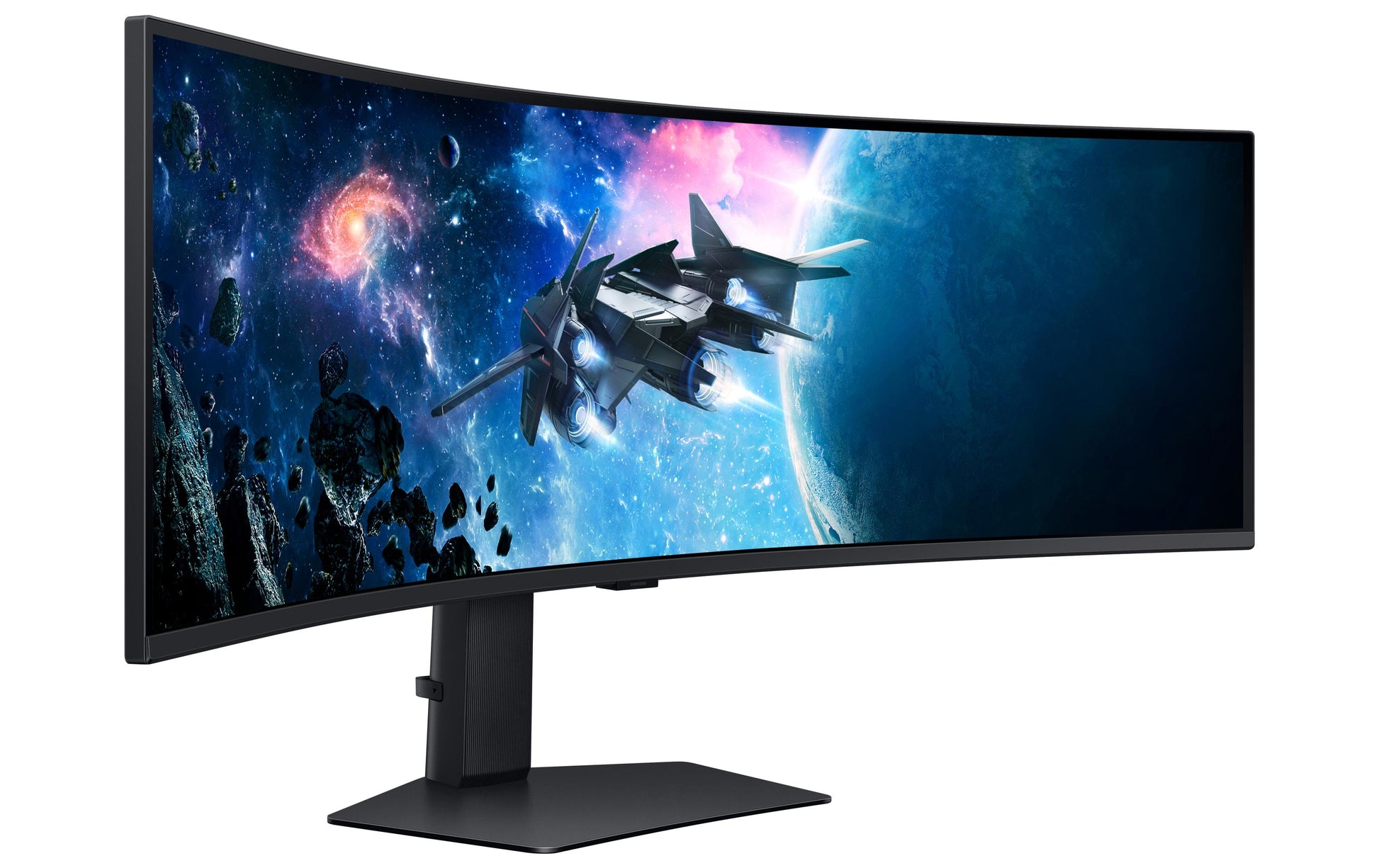 Samsung Odyssey G9 G95C – 49" Gebogen 1000R, 5120 × 1440 (DQHD), VA, 240 Hz, DisplayHDR 1000