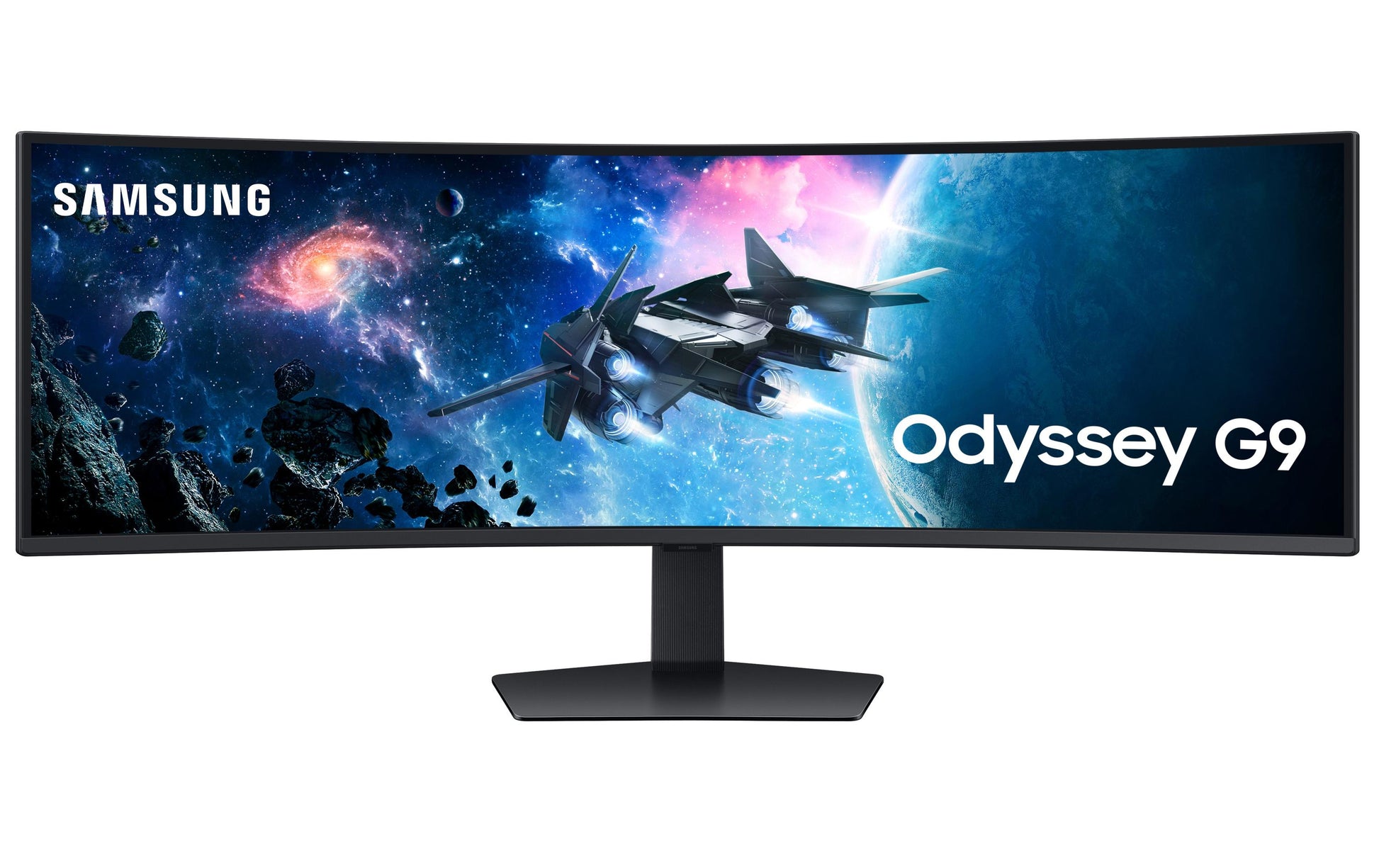 Samsung Odyssey G9 G95C – 49" Gebogen 1000R, 5120 × 1440 (DQHD), VA, 240 Hz, DisplayHDR 1000