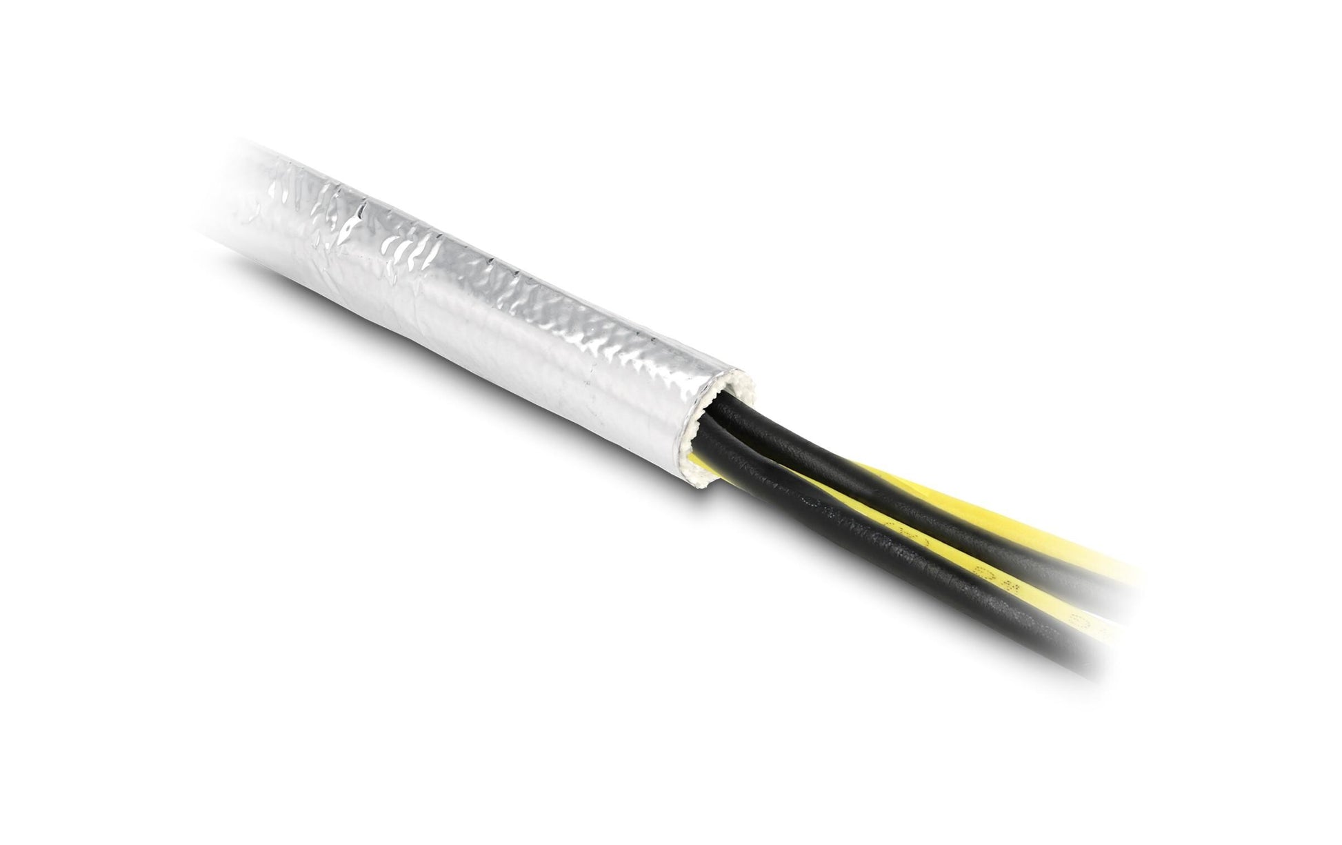 DeLOCK Kabelschlauch – Ø 20 mm – 2 m – Aluminium – Silber