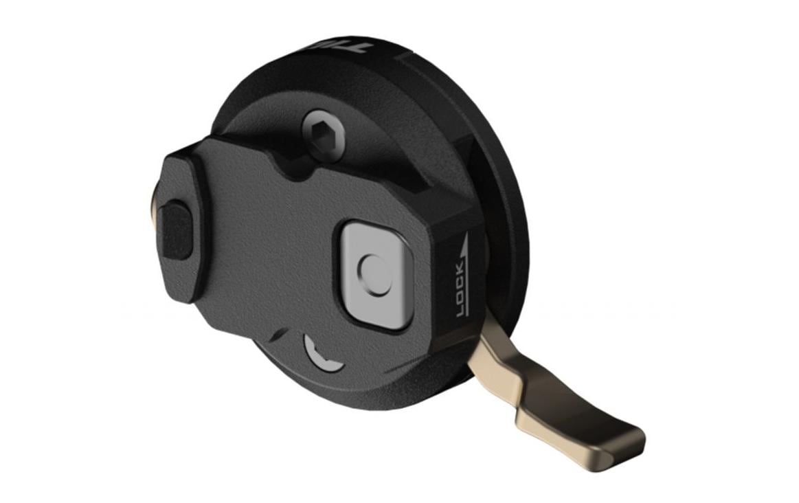 Tilta TA‑AHA9‑R‑B Seitengriff (rechts) – Aluminium/Edelstahl, 99 g – Schwarz