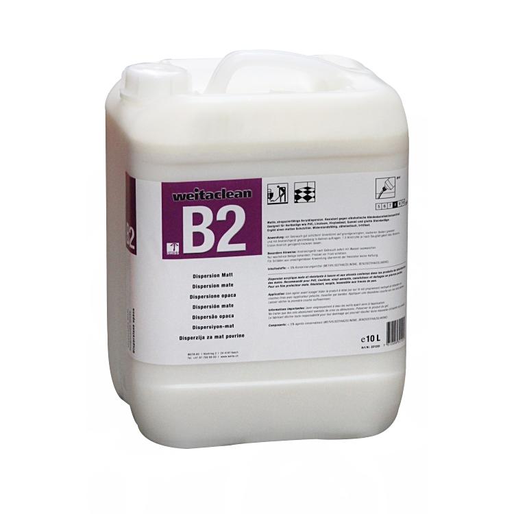 Weitaclean B2 Bodenreiniger für glatte Böden – matt, Flüssigkeit, Kanister – 10 l