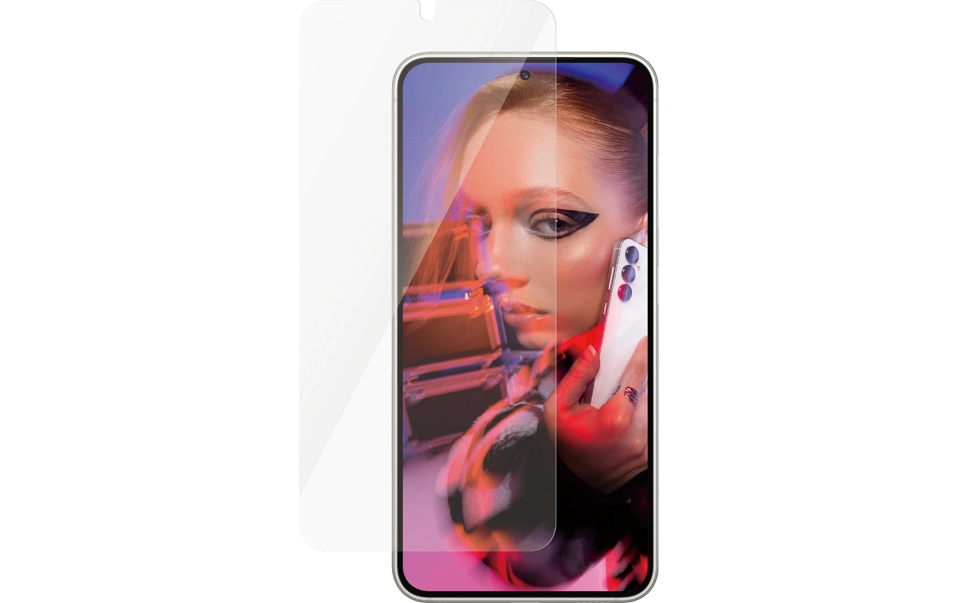 PanzerGlass SAFE. – Displayschutz (Panzerglas), Ultra-Wide Fit – für Galaxy S24 – mit Applikator