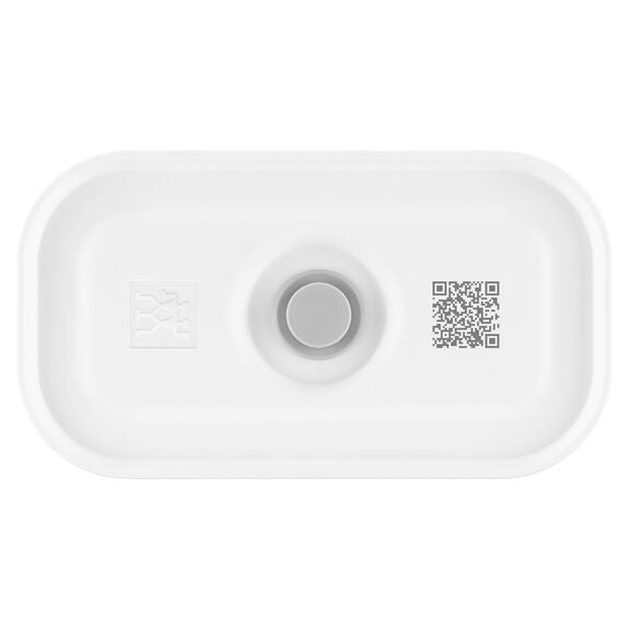 ZWILLING Lunchbox 500 ml, 8,7 × 15,6 × 7,7 cm, Kunststoff/Silikon, Transparent