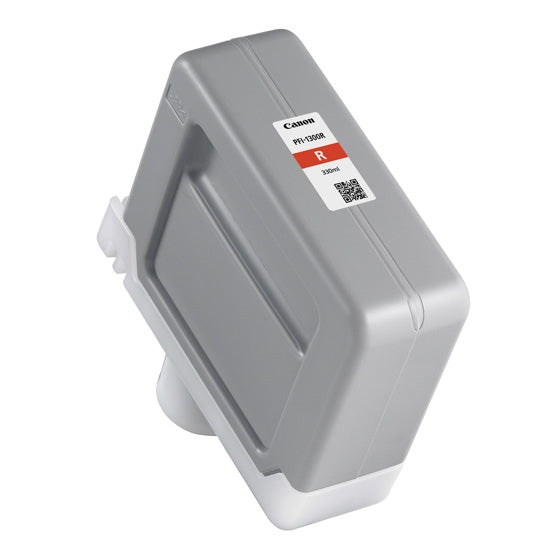 Canon Tintenpatrone PFI-1300 R, Rot, 330 ml, Original – für imagePROGRAF PRO-2000, PRO-4000