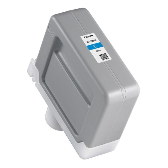 Canon Tintenpatrone PFI-1300, cyan, 330 ml, original – für iPF Pro 2000, iPF Pro 4000, iPF Pro 4000S und andere