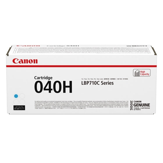 Canon Toner 040H – Cyan, 10'000 Seiten – für Canon LBP 710Cx/712Cx
