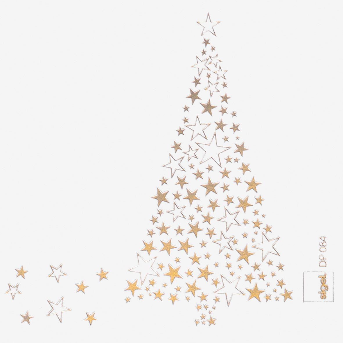 Sigel Motivpapier A4 – Feinpapier – 90 g/m² – Motiv 'Golden Tree' – 100 Blatt