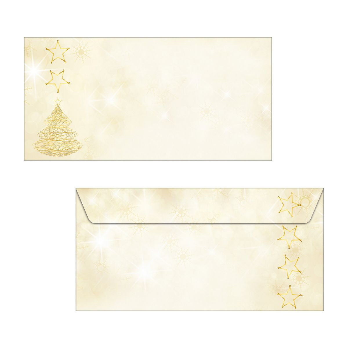 Sigel Couvert C6/5 – ohne Fenster, nassklebend, Papier, gelb, 90 g/m², für Inkjet/Laser/Kopierer, 50 Stk.