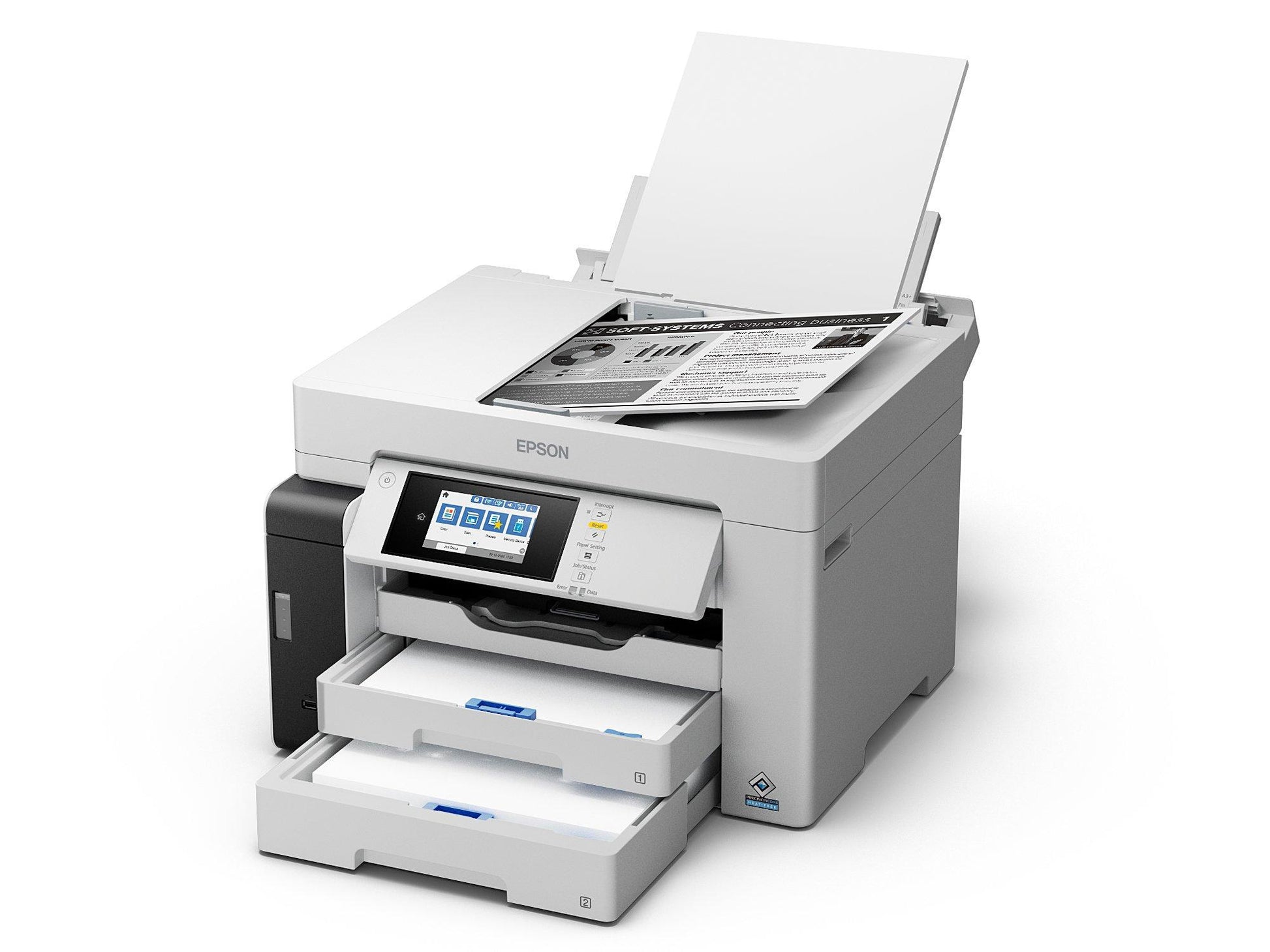 Epson EcoTank Pro ET-M16685 – S/W Tintenstrahl-MFP A3, 3-in-1 – USB/LAN/WLAN – Duplex, ADF – 25 ppm S/W