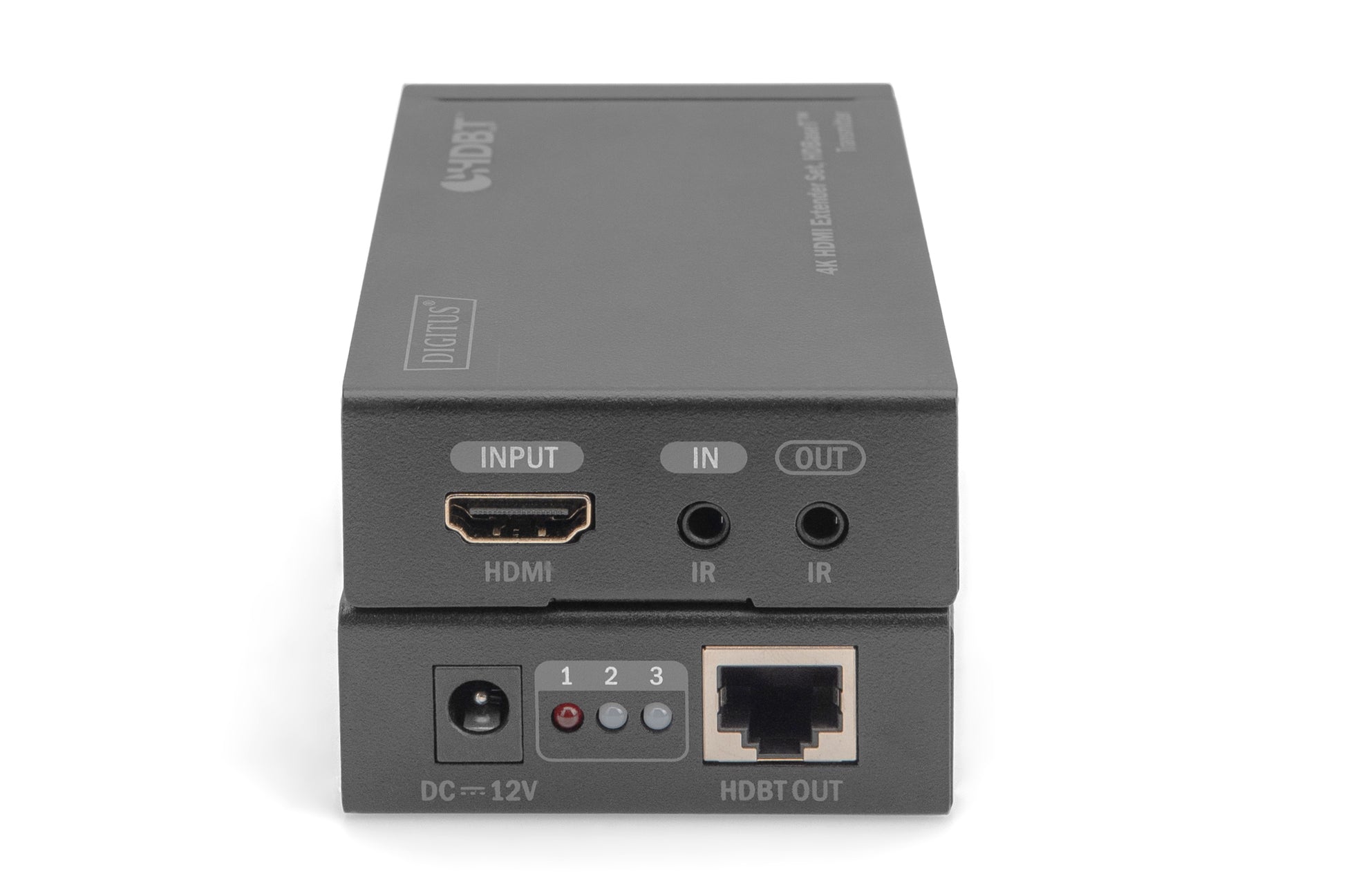 Digitus DS-55500 – HDMI-Extender-Set – 4K UHD, HDBaseT, HDMI, 40 m – Schwarz