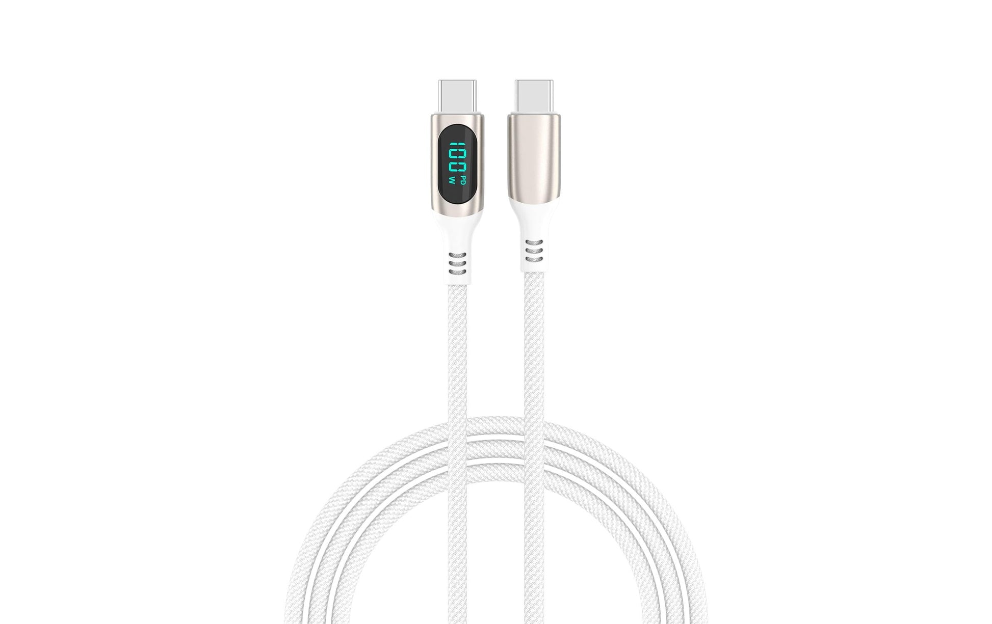 4smarts USB-C auf USB-C Kabel – USB 2.0 (480 Mbit/s) – 3 m – PD 100 W – Geflochten