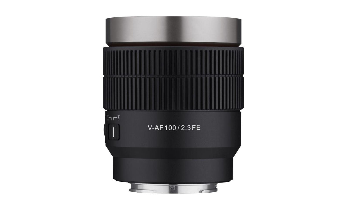 Samyang V-AF 100 mm T2.3 Objektiv – Sony E-Mount – Vollformat, Filter 58 mm, 280 g