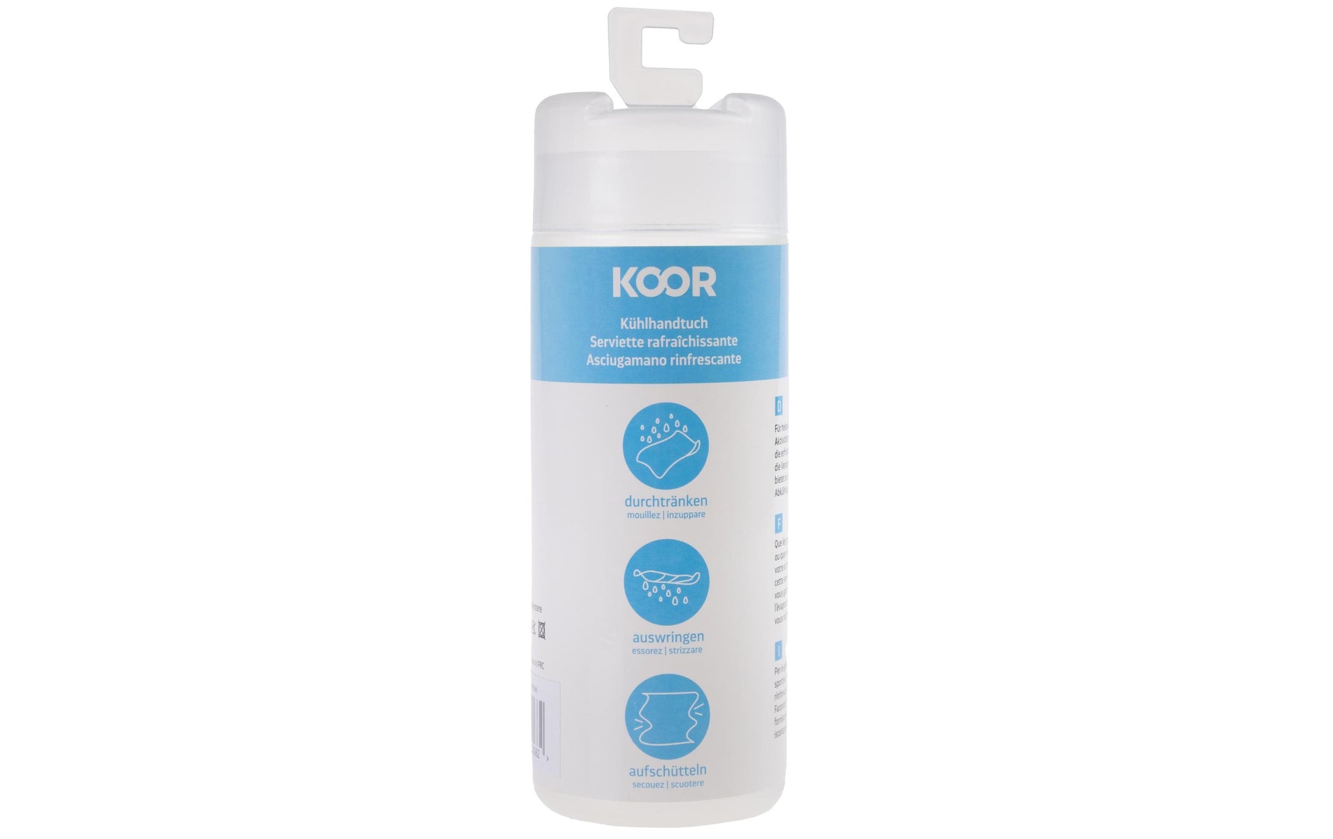 KOOR Kühltuch – 30 × 100 cm, Shiny Green, Polyester