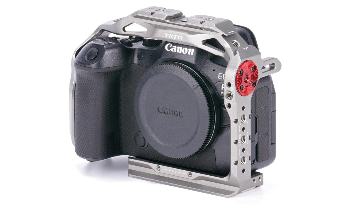Tilta TA-T45-FCC-TG Kamera-Cage – Aluminium/Edelstahl, 156 × 62 × 123 mm – für Canon R6 Mark II – Grau