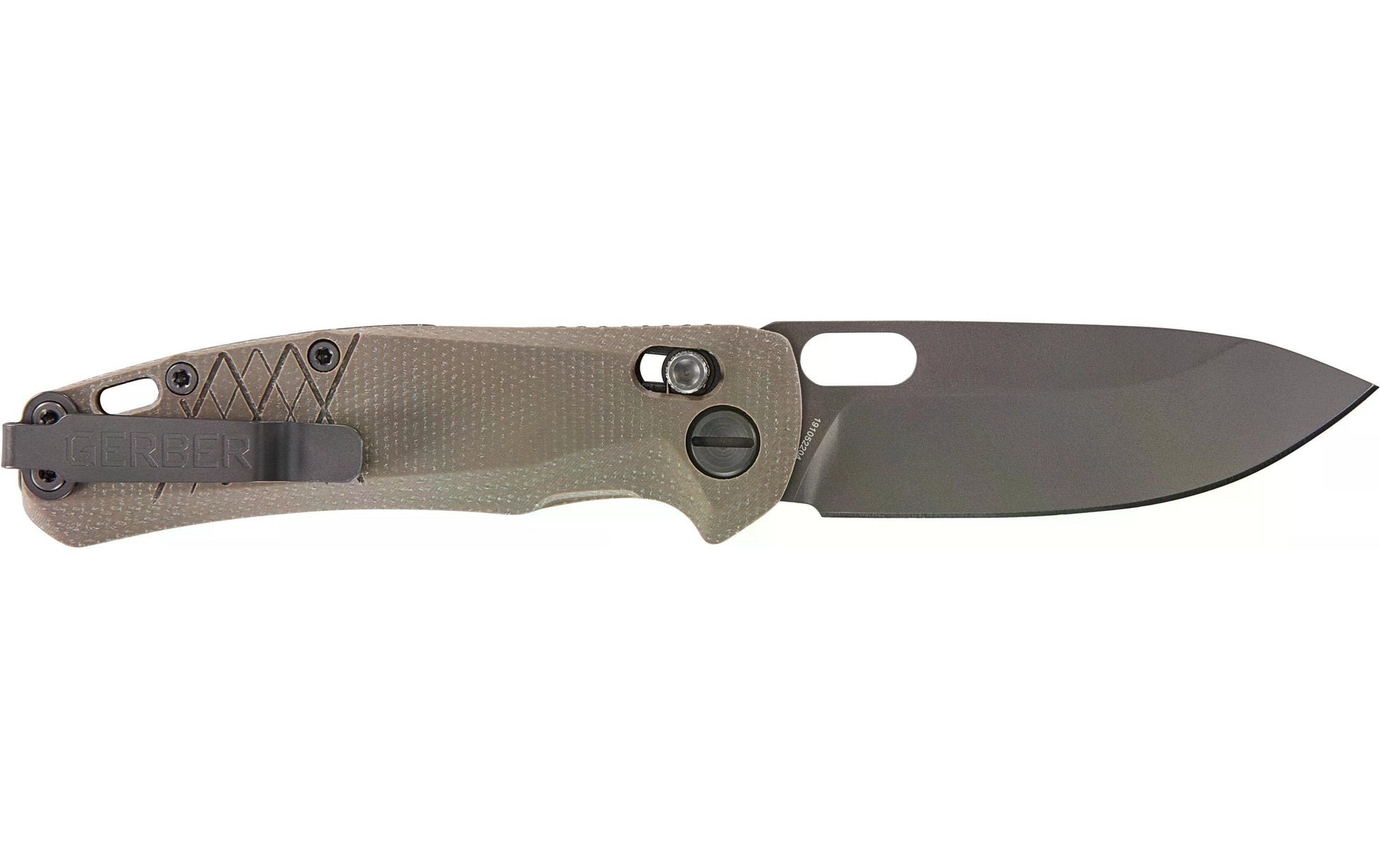 Gerber Scout – Klappmesser 113 mm, Pivot-Lock, Hellbraun