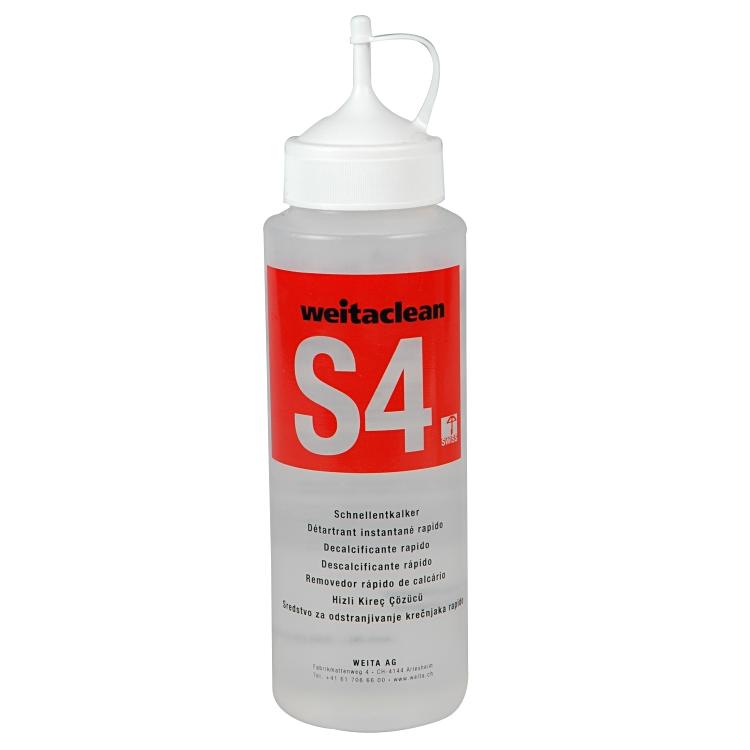Weitaclean S4 Entkalker – für Kaffeemaschinen, Wasserkocher, Geschirrspüler – Flüssigkeit, Flasche – 500 ml