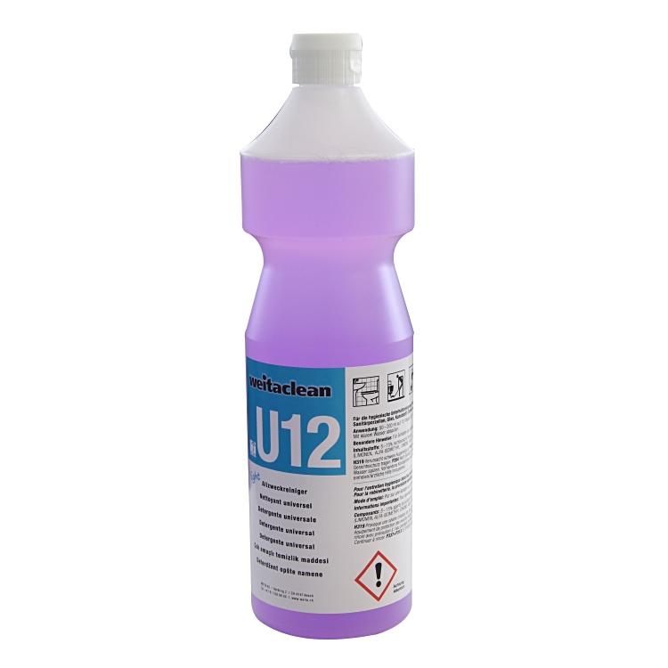 Weitaclean U12 Allzweckreiniger für Fliesen/Armaturen/Glas – light, Flüssigkeit, Flasche – 1 l