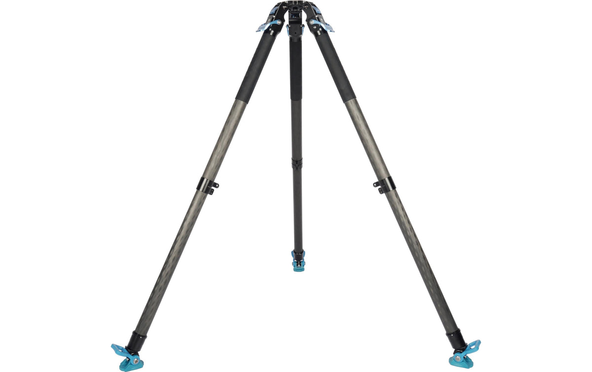 Sirui SVT75 Lite Videostativ – 153 cm – 25 kg – 3 Sektionen, Aluminium/Kohlefaser – 1/4" & 3/8" Gewinde