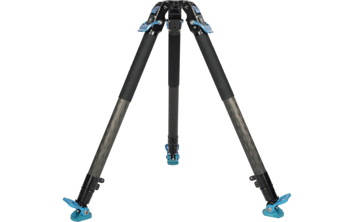 Sirui SVT75 Lite Videostativ – 153 cm – 25 kg – 3 Sektionen, Aluminium/Kohlefaser – 1/4" & 3/8" Gewinde
