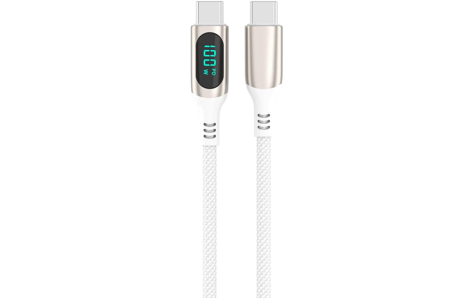 4smarts USB-C auf USB-C Kabel – USB 2.0 (480 Mbit/s) – 3 m – PD 100 W – Geflochten