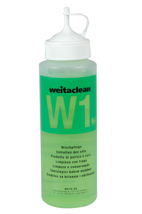 Weitaclean W1 Bodenreiniger für alle waschbaren Bodenbeläge – Frisch, Konzentrat, Flasche – 500 ml