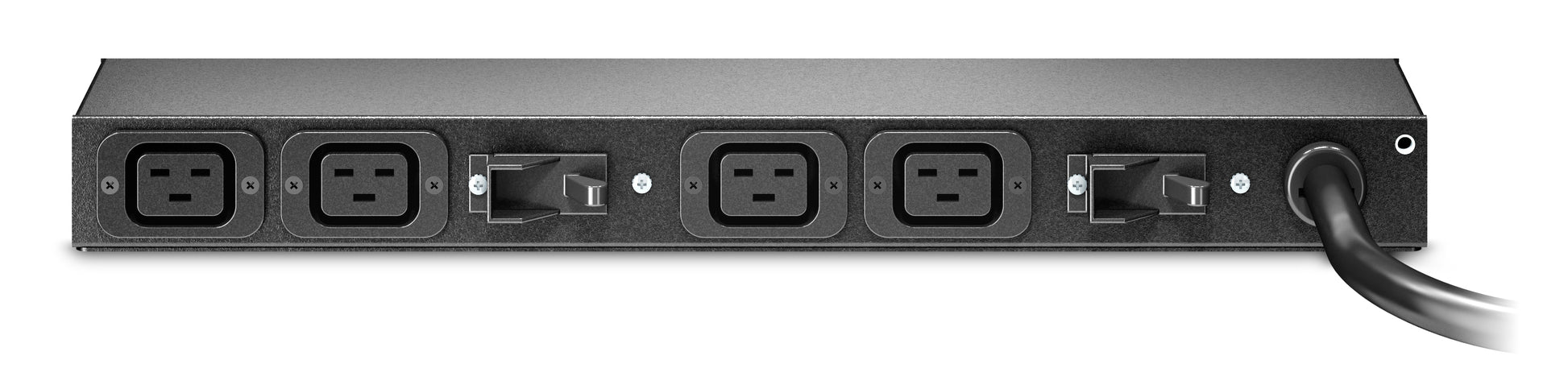 APC AP6032A PDU 7,7 kVA/7680 W – 0U/1U, einphasig – C19×4, Eingang IEC 60309 – 3,7 m Kabel – schwarz