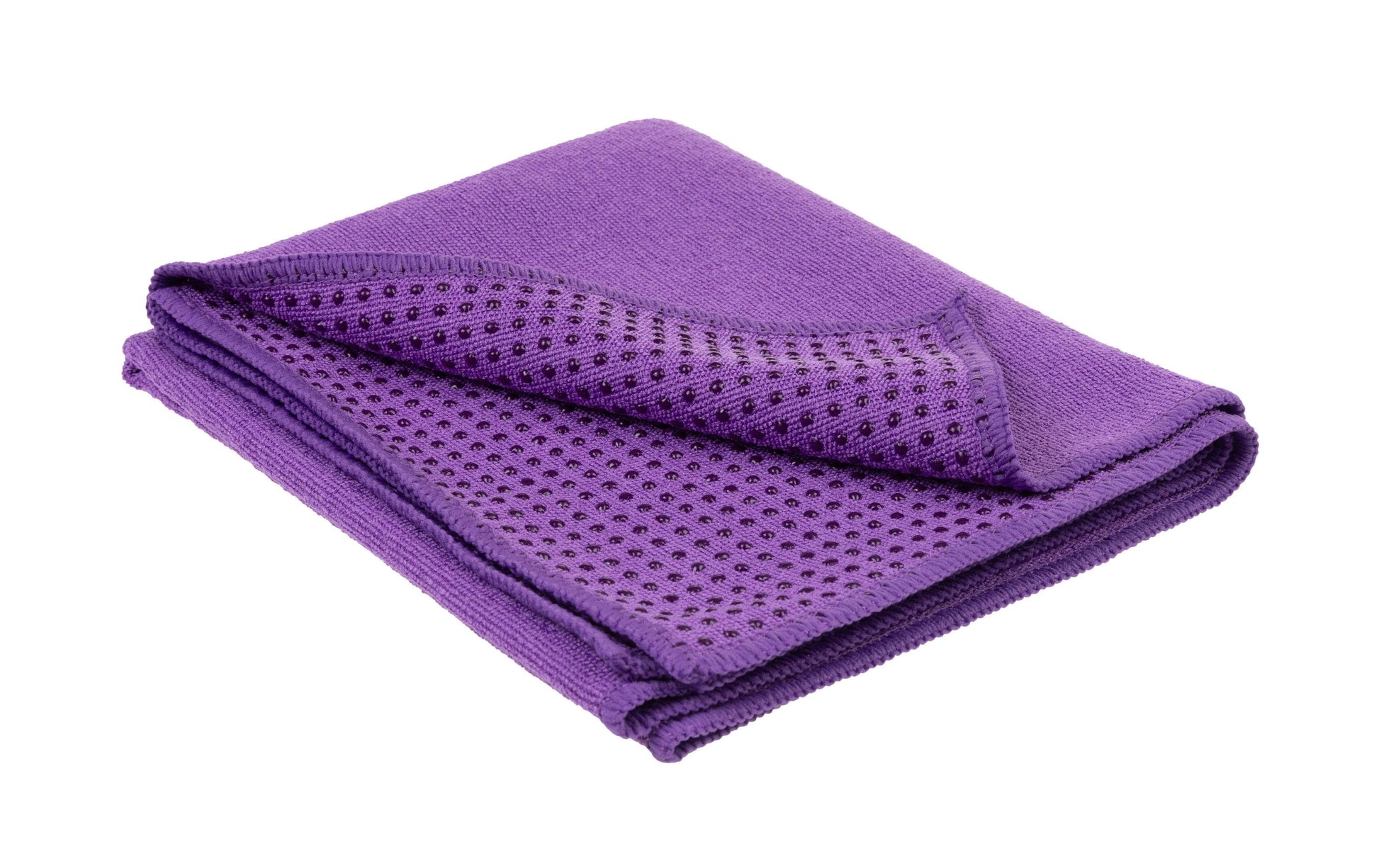 KOOR Yoga-Set (Matte & Block) – 4-teilig – 183 × 61 × 0,4 cm – braun, violett – Kork