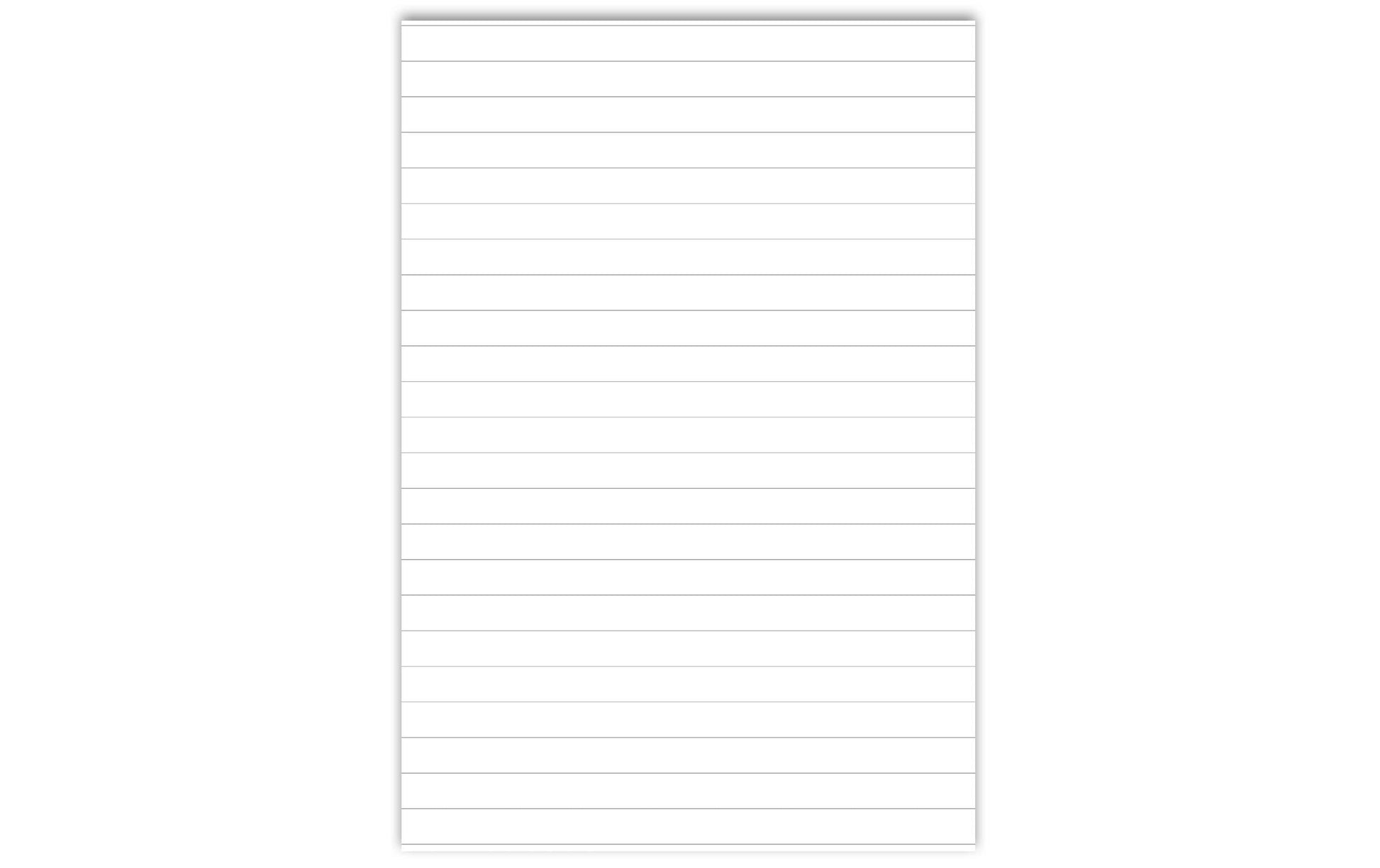 Ursusgreen Schreibblock A5, liniert, Leimbindung, 96 Blatt, 80 g/m² – schwarz