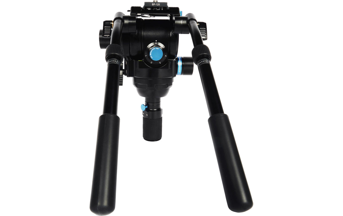 Sirui SVH15 Fluid-Videokopf – Traglast 15 kg, 360° Pan – 1/4"/3/8" – 3,7 kg