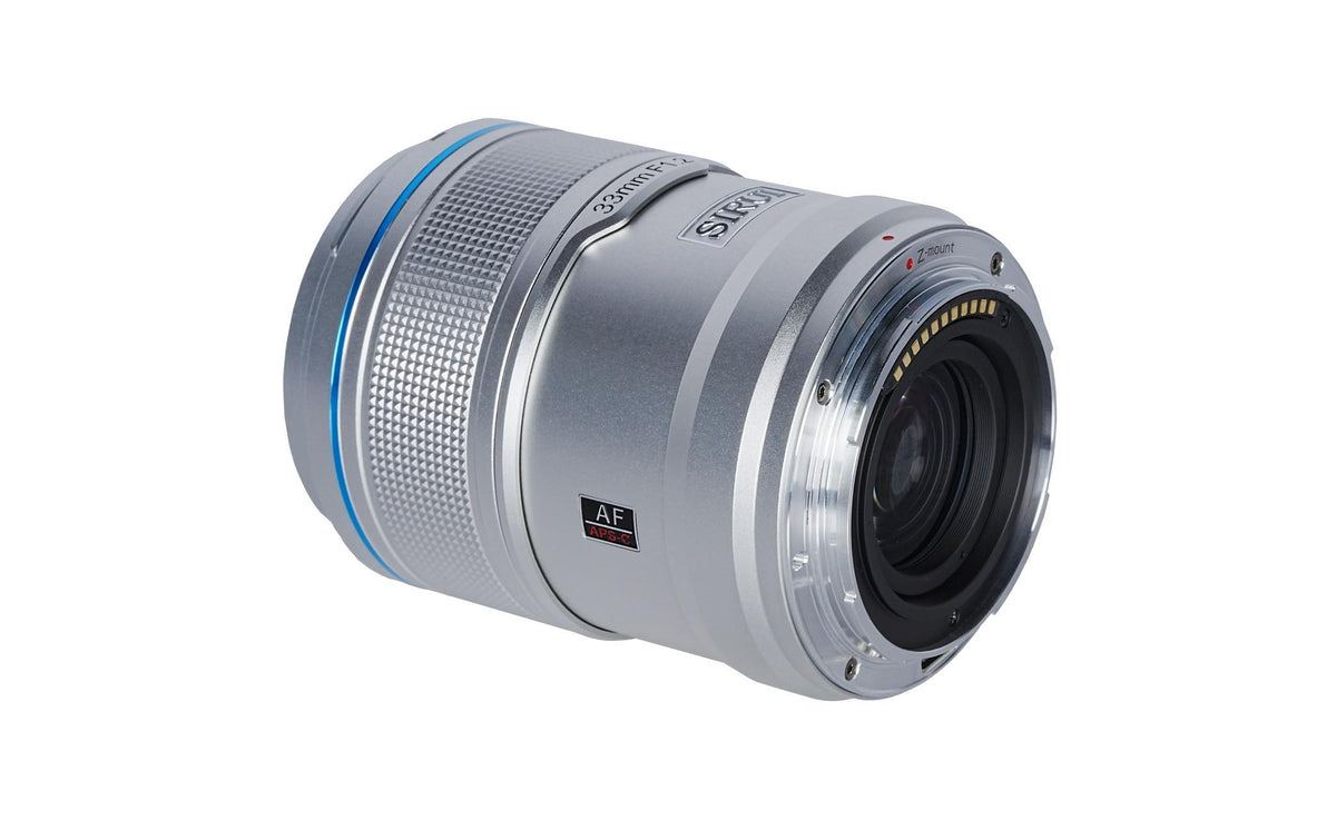 Sirui Sniper 23/33/56 mm f/1.2 S Objektiv-Set – APS-C, AF – für Nikon Z – 58 mm Filter, Silber