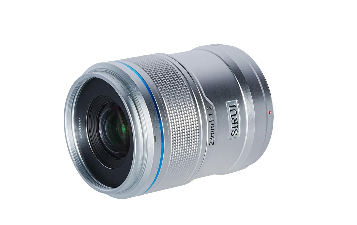 Sirui Sniper Objektivset – 23/33/56 mm f/1.2, APS-C, Autofokus – für Fujifilm X-Mount – Silber