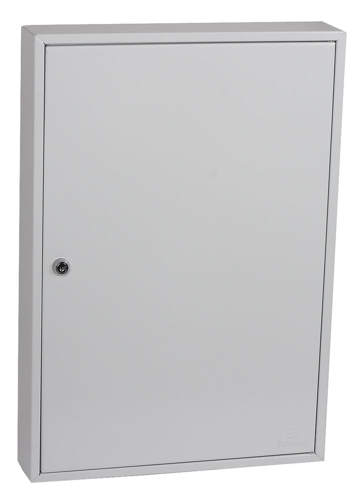 Phoenix Safe Co. Phoenix KC0603K – Schlüsselschrank, für 100 Schlüssel, Zylinderschloss, Grau, 380 × 80 × 550 mm