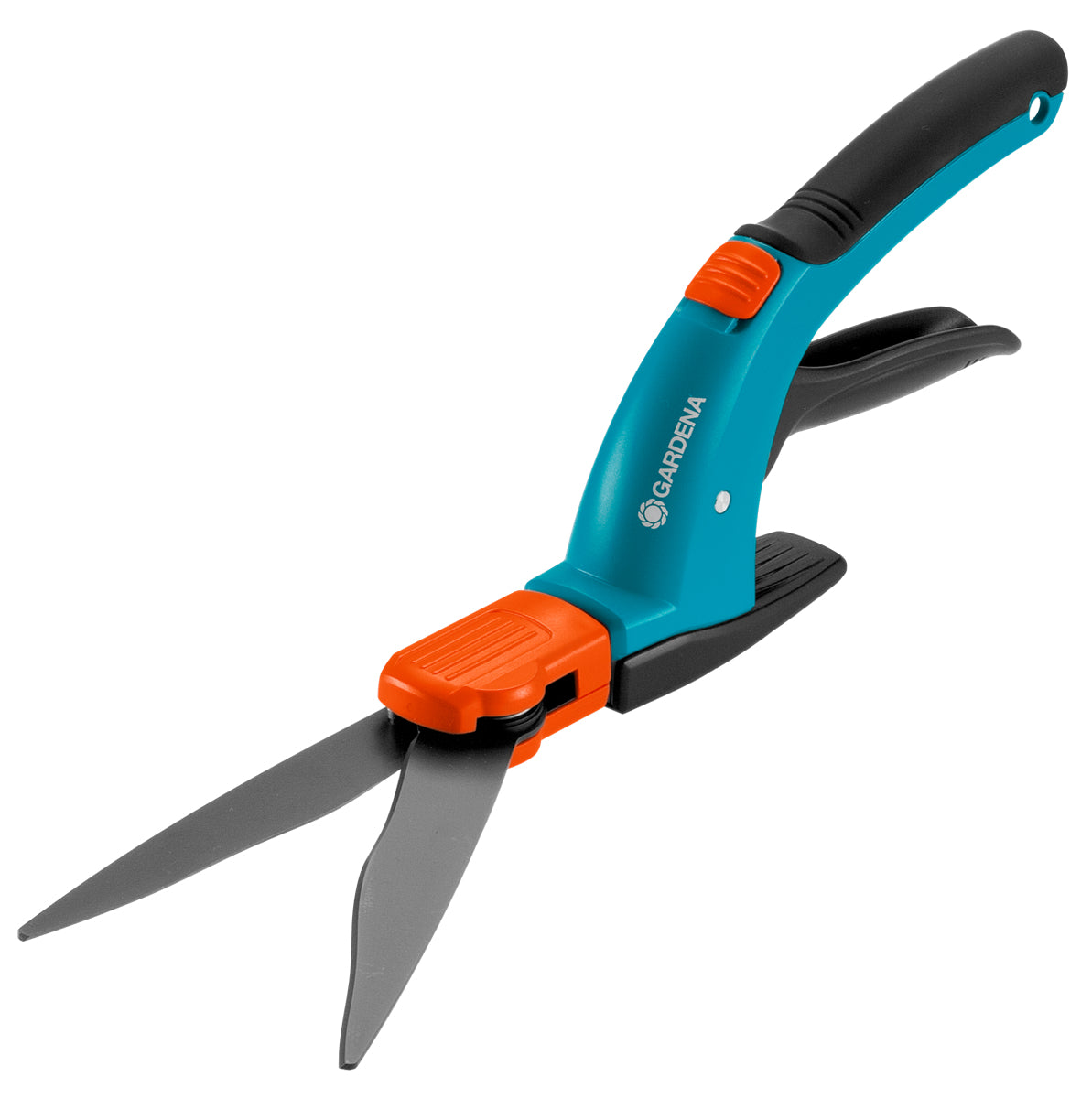 Gardena Comfort 08734-20 – Rasenschere, Kurzgriff, ergonomischer Griff, mit Sperre, assortiert