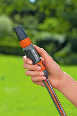 Gardena Kupplung – Ø 13–15 mm (1/2"–5/8"), Kunststoff, Schwarz/Grau/Orange, für Schläuche 13–15 mm