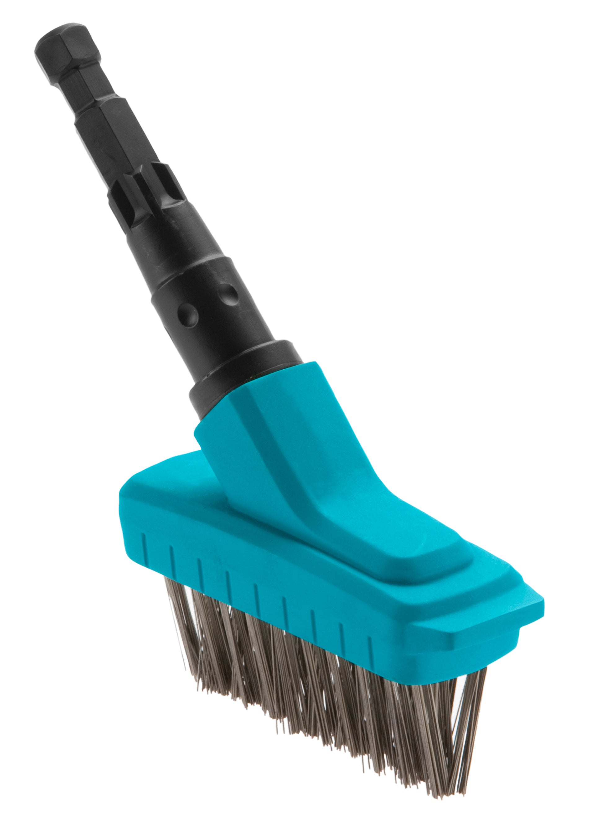 Gardena Fugenbürste M – 1-teilig, grau/türkis, für Gardena combisystem