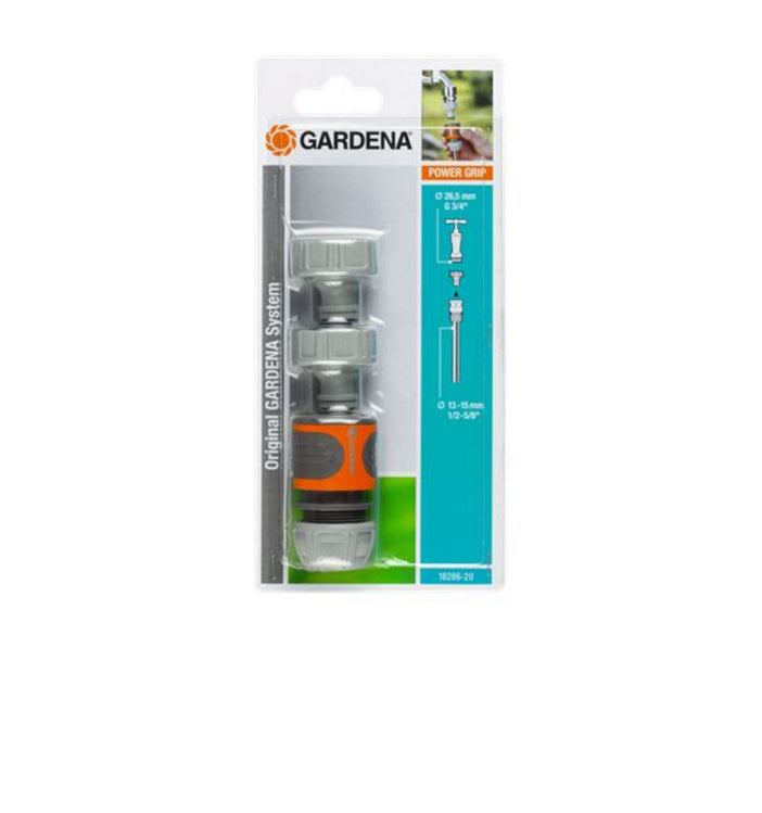 Gardena Anschluss-Set – Ø 76,2 mm, Kunststoff, Orange, für Zapfstelle