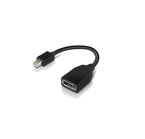 Lenovo Mini DisplayPort (Stecker) auf DisplayPort (Buchse) Adapter, 20 cm