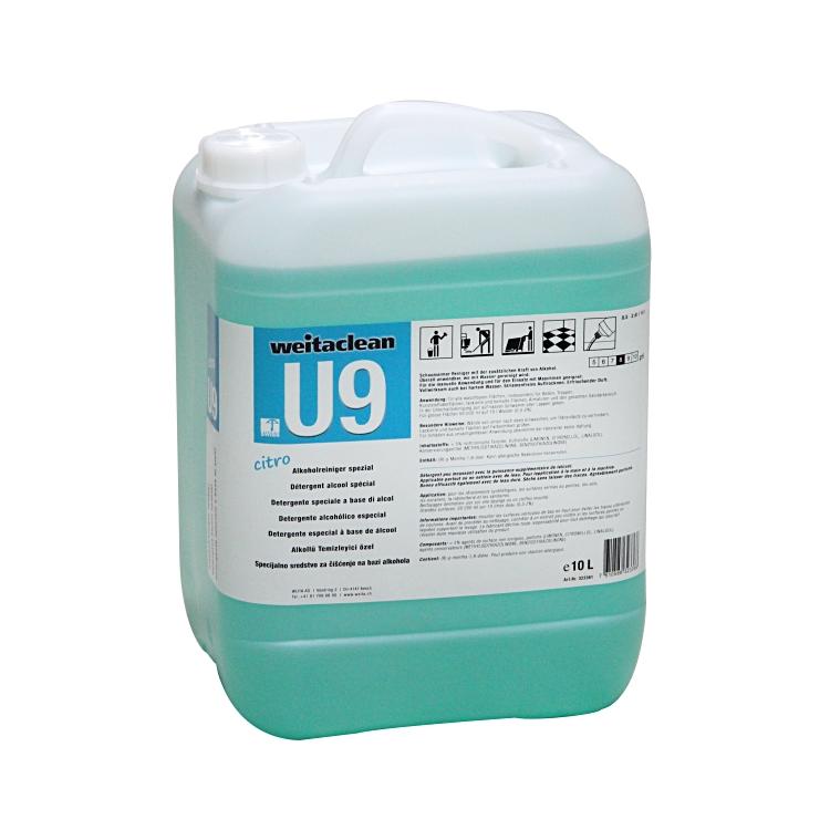 Weitaclean U9 Allzweckreiniger für alle waschbaren Flächen – Citro, Flüssigkeit, Kanister – 10 l