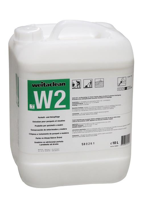 Weitaclean W2 Bodenreiniger für Parkett, Holz und Kork – Kanister – 10 l